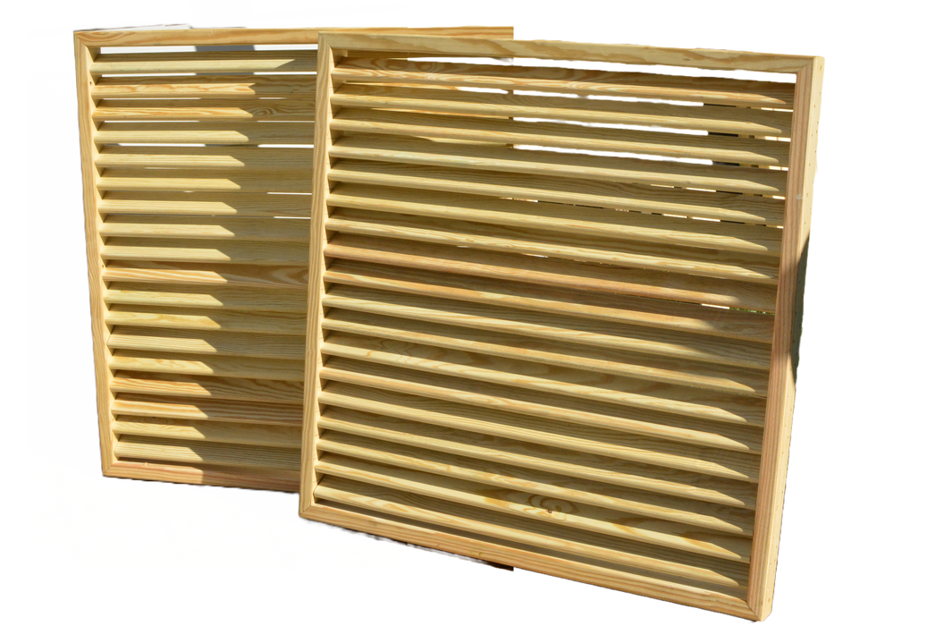 Amish Country Gazebos Patio Pergola Louvers - ADD-ON Only