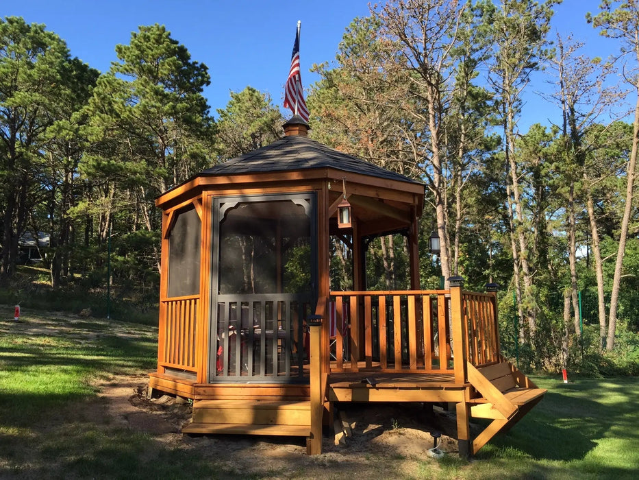 Amish Country Gazebos 12 Foot Wood Gazebo-In-A-Box