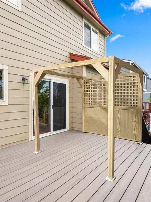 Amish Country Gazebos Patio Pergola Louvers - ADD-ON Only