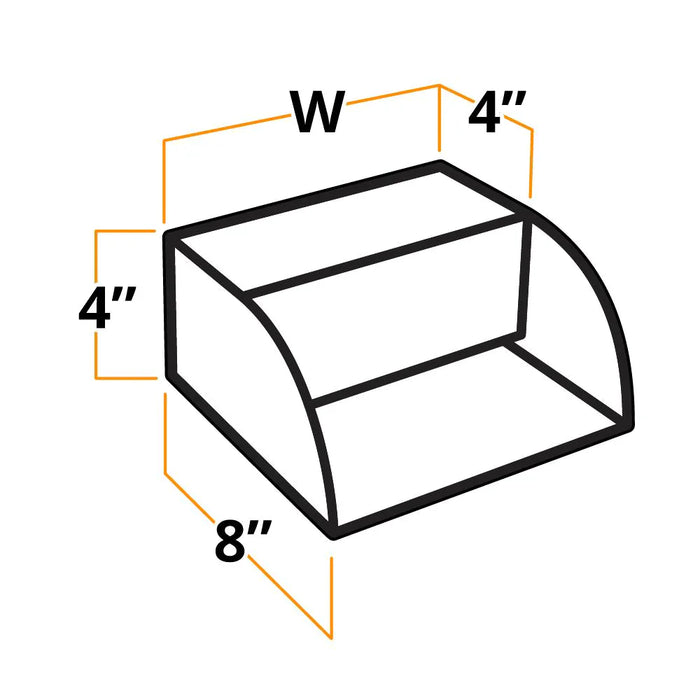 The Outdoor Plus 8" Radius Scupper