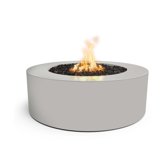 The Outdoor Plus Round Unity Fire Pit Powder Coated Steel - Pewter