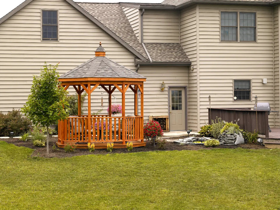 Amish Country Gazebos 12 Foot Wood Gazebo-In-A-Box